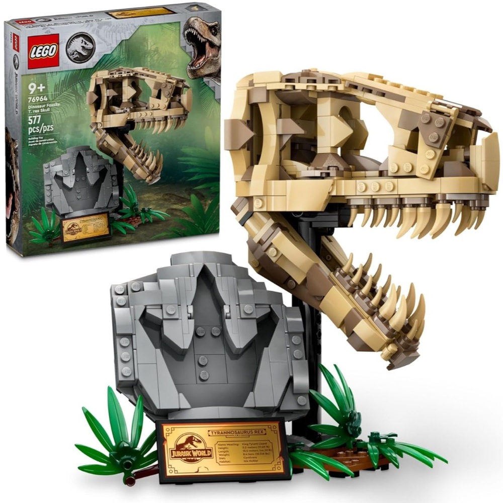 Jurassic World T. Rex fossil Lego Set